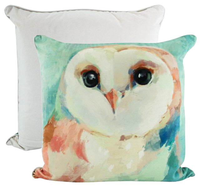 Owl For Now Velvet Cushion