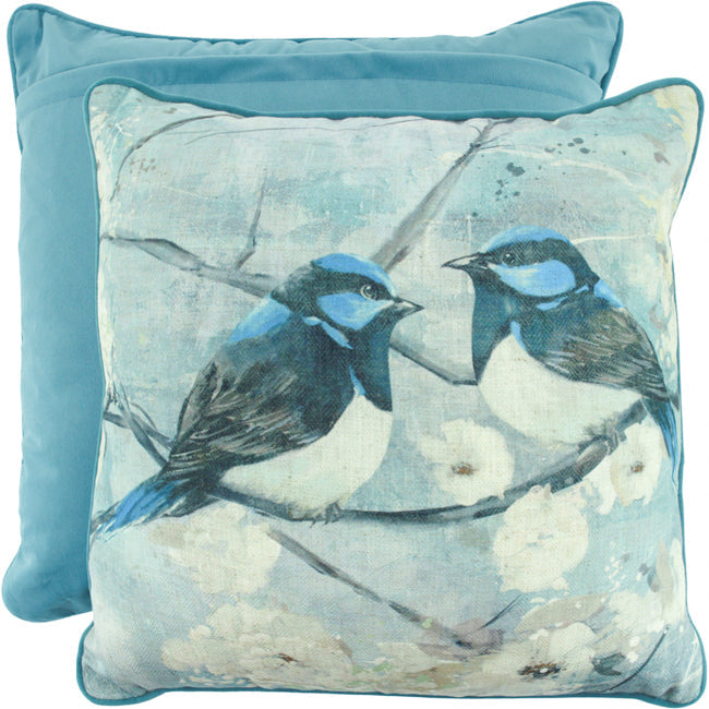 Tweetheart Linen Cushion