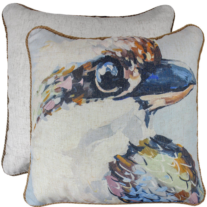 Laugh It Off Linen Cushion