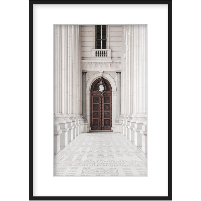 Knock Twice Perspex Print
