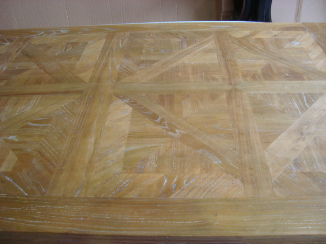 Kensington Solid Elm Wood Dining Table