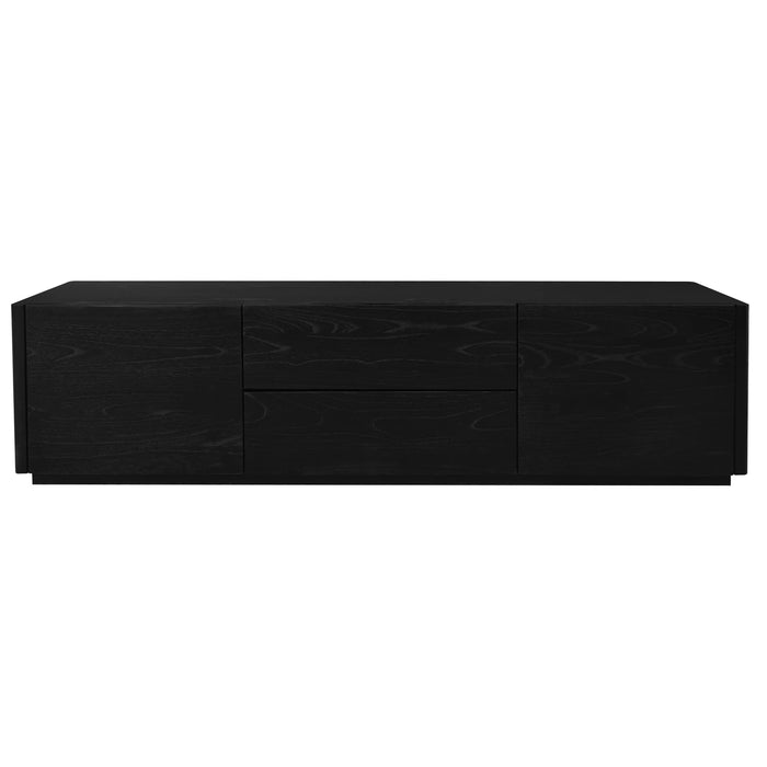 Gatsby 1.9m Black Entertainment Unit - Mindi Wood