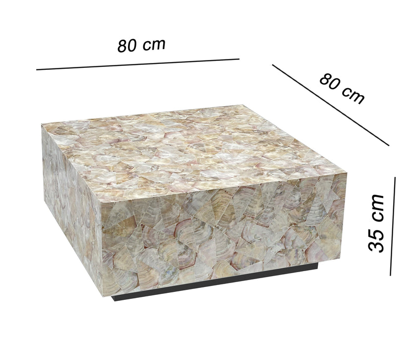 Cluster 80 CM Square Coffee Table
