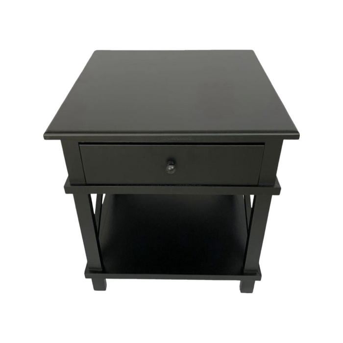 Hampton Black Side Table
