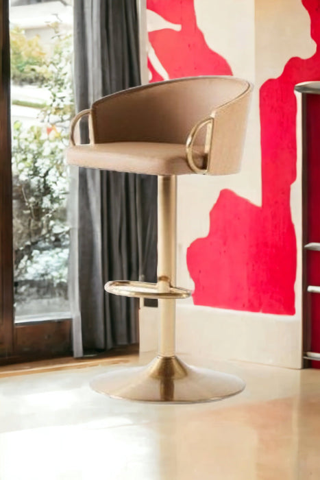 Jensa Gold Gas Lift Kitchen Stool