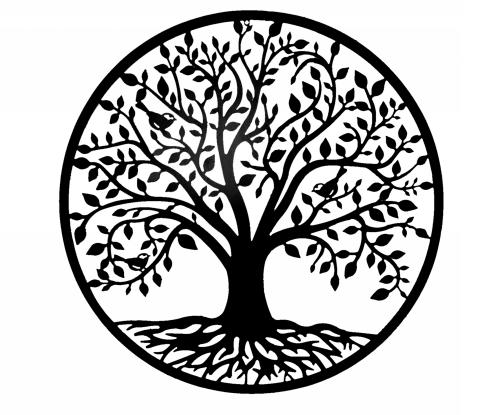 Iron Tree Wall Decor