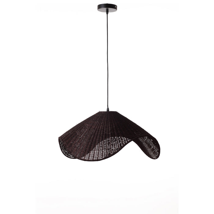 Adaya Rattan Pendant Light - Brown