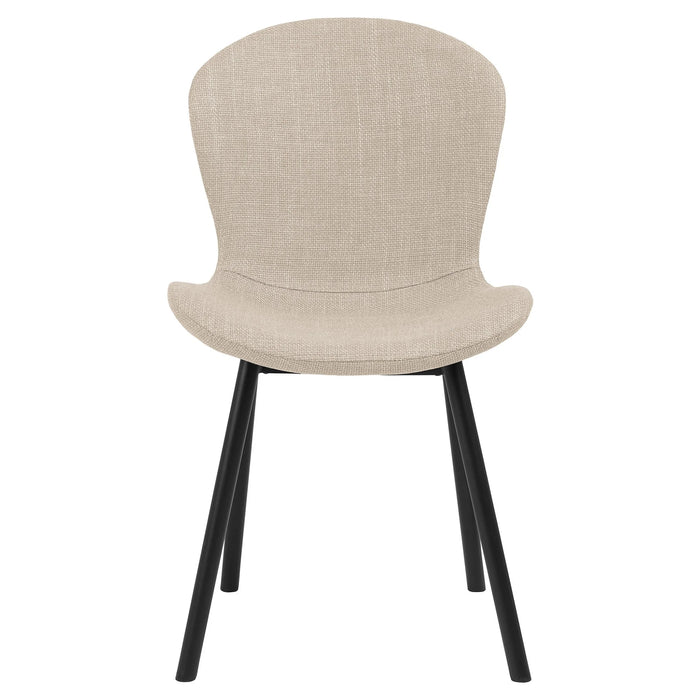 Louka Fabric Dining Chair - Beige