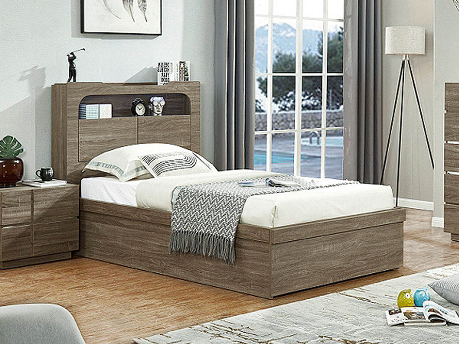 New York King Single Storage Bed