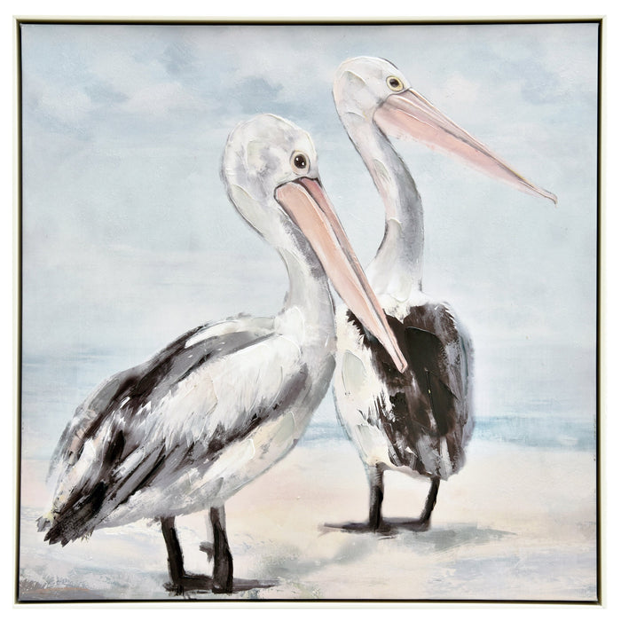 Pelican Duo Painting 8-12