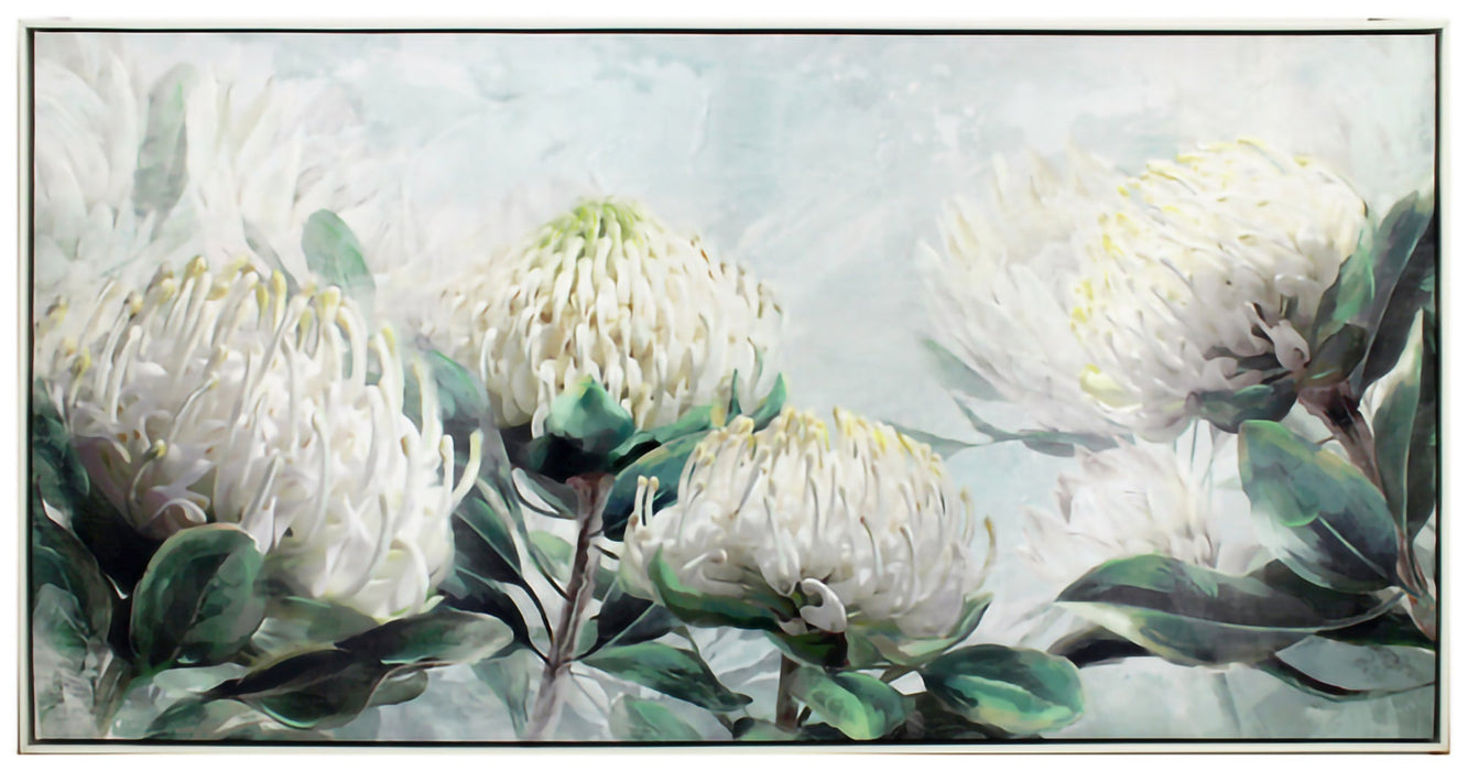 White Waratahs Painting 13-12