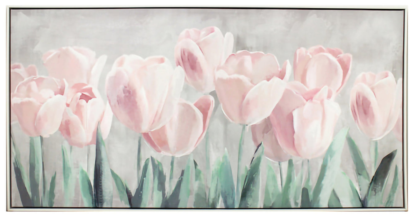 Soft Tulip Garden Painting 13-12