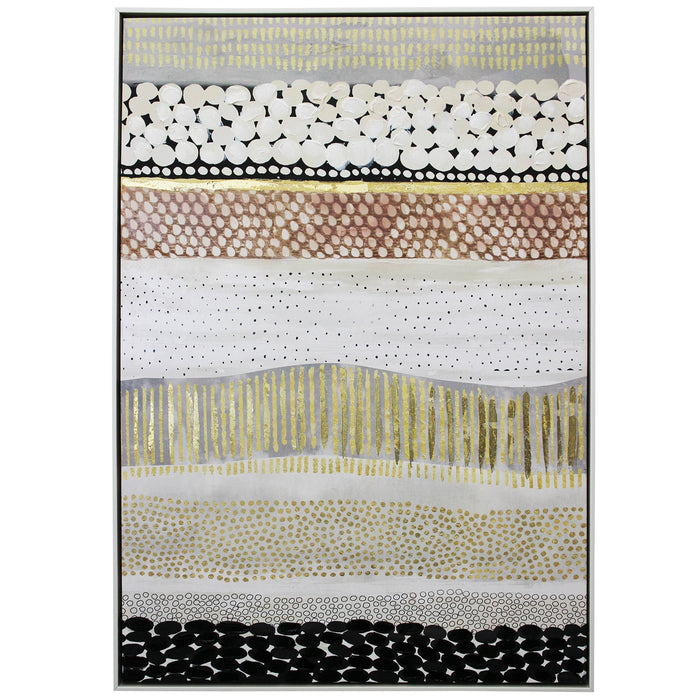 Pebble Checker Painting