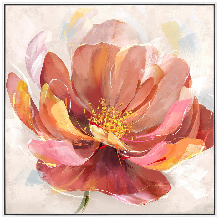 Flaming Bloom Painting