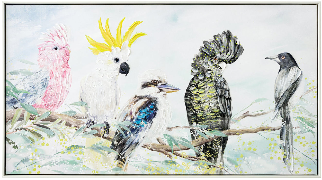 Look Birds Painting
