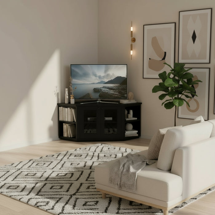 Louis Large Corner Entertainment Unit