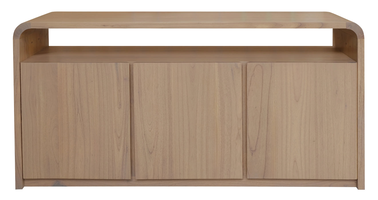 Gatsby 1.5m Solid Timber 3 Door Buffet Sideboard - Natural