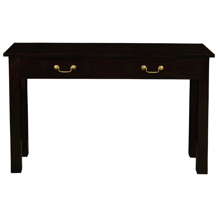 Tasman 1.2m Chocolate Straight Leg Timber Console