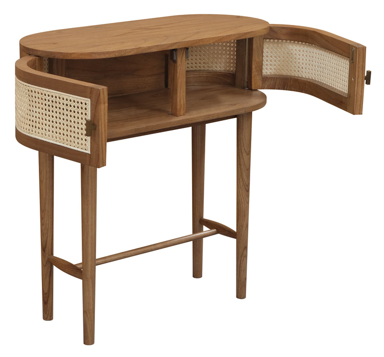 Kelly 80cm Console Table - Mindi Wood