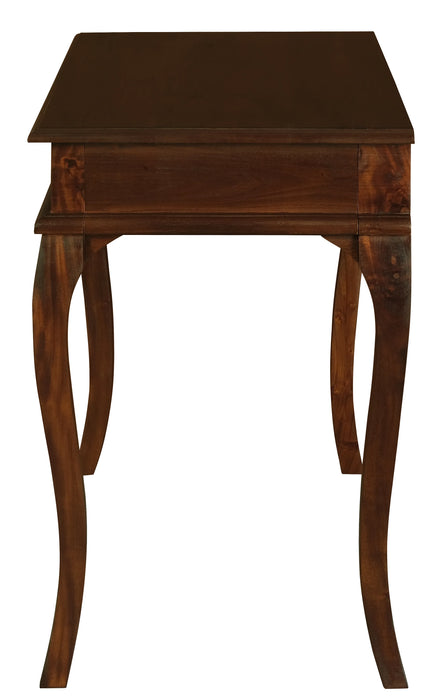 Queen Ann 1.0m Console Hallway Table - Walnut