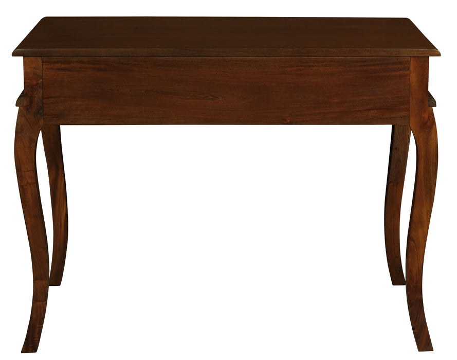 Queen Ann 1.0m Console Hallway Table - Walnut