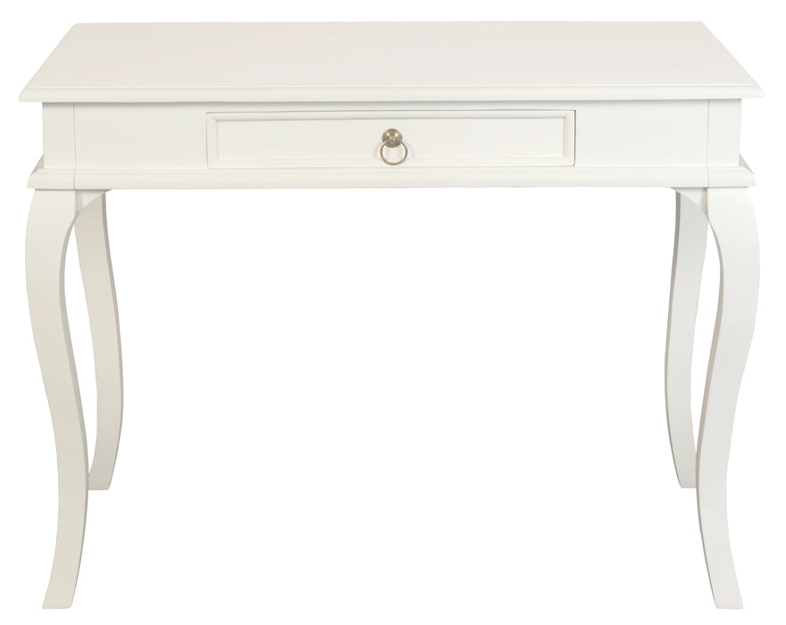 Queen Ann 1.0m Console Hallway Table - White