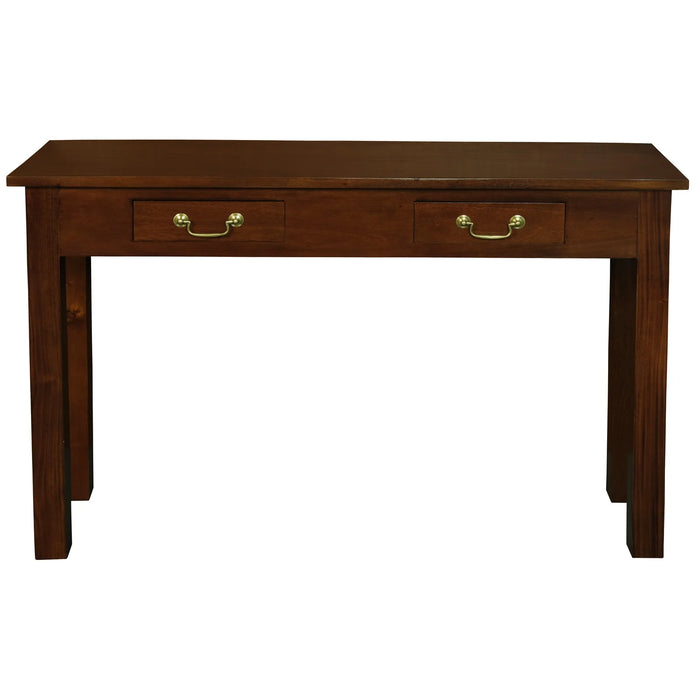 Tasman 1.2m Mahogany Straight Leg Timber Console