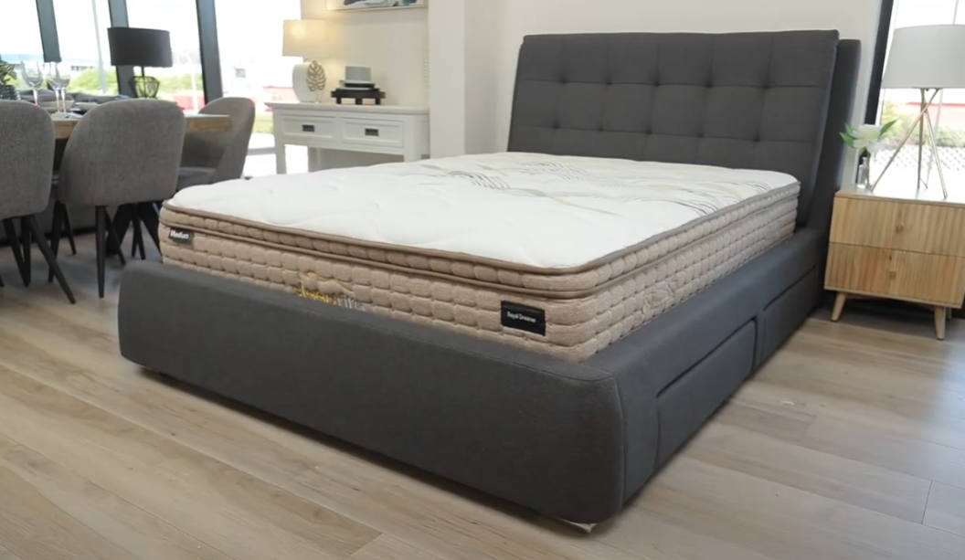 Vara 4 Drawer Queen Bed Frame