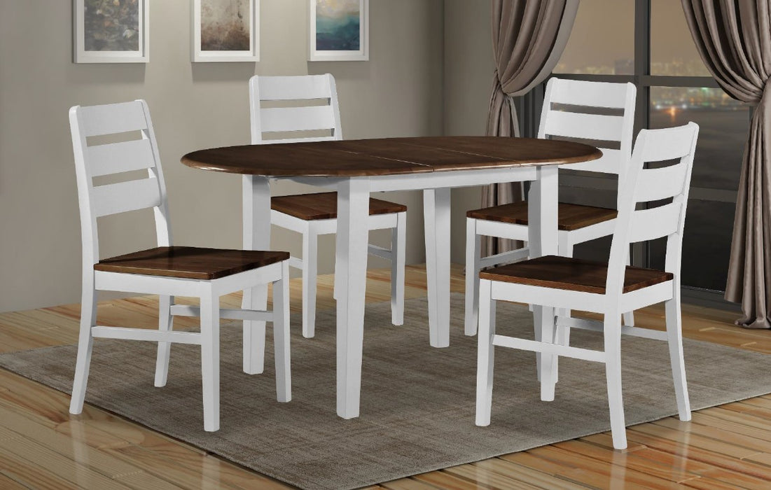 Tempe 1.35m Extendable Dining Set & 4 Chairs