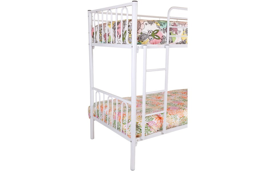 Cindy Metal Bunk Bed - White