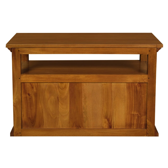 Tasmania 97cm Entertainment Unit - Light Pecan