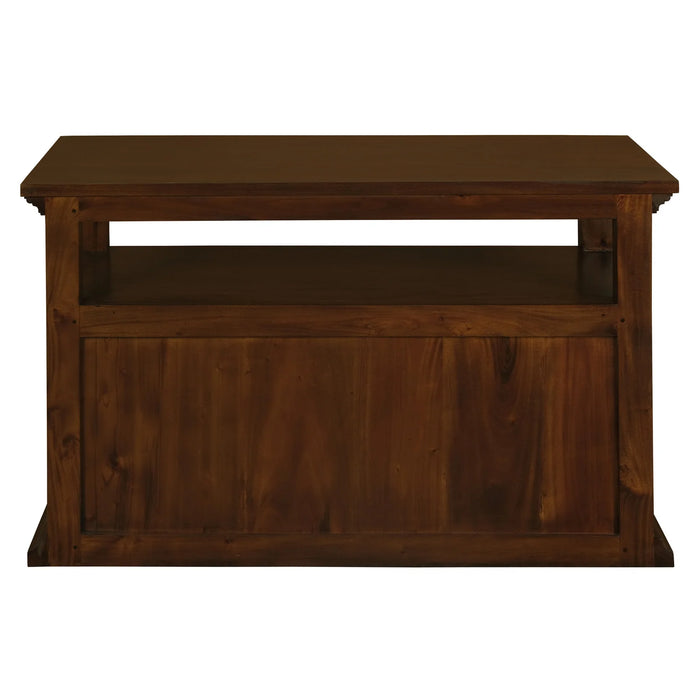 Tasmania 97cm Entertainment Unit - Mahogany