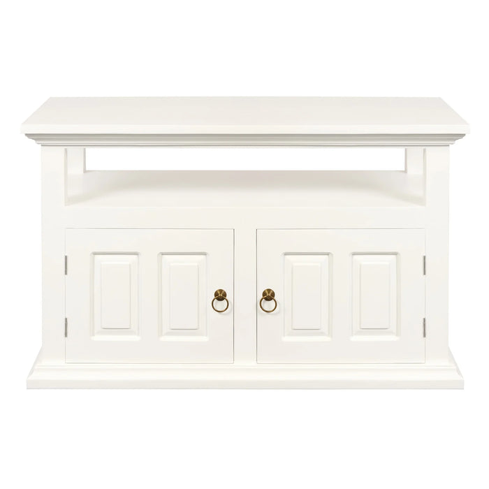 Tasmania White 2 Door TV Stand