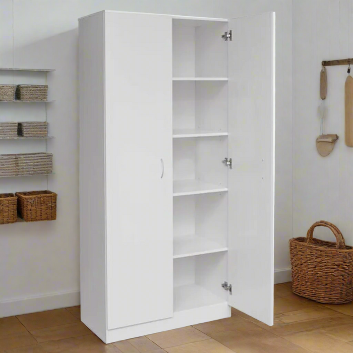 Aspen 2 Door Pantry White