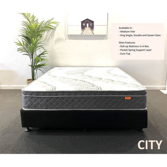City Mattress in a Box,  MEDIUM