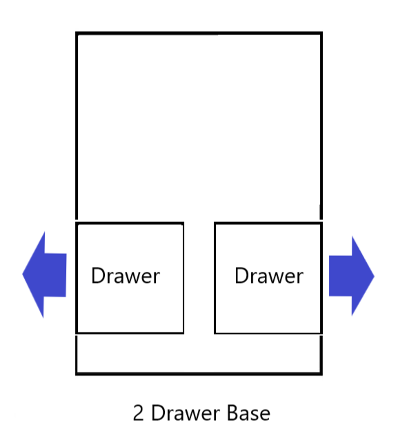 Posture 2 Drawer Bed Base