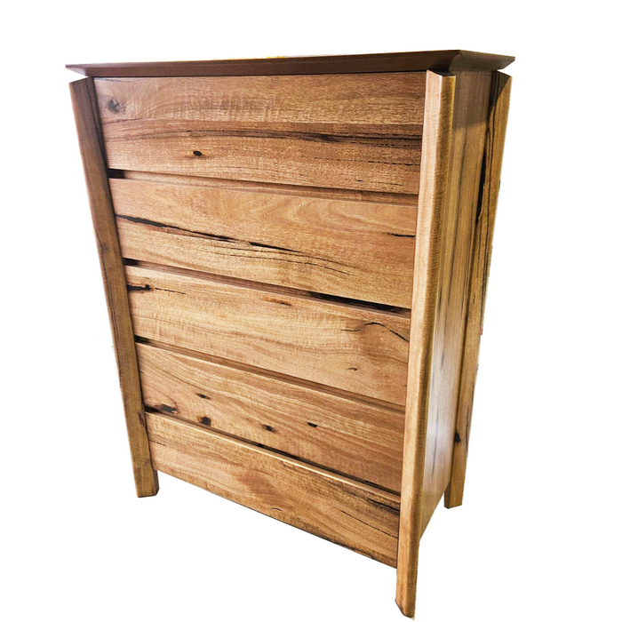 Atherton 5 Drawer Timber Tallboy