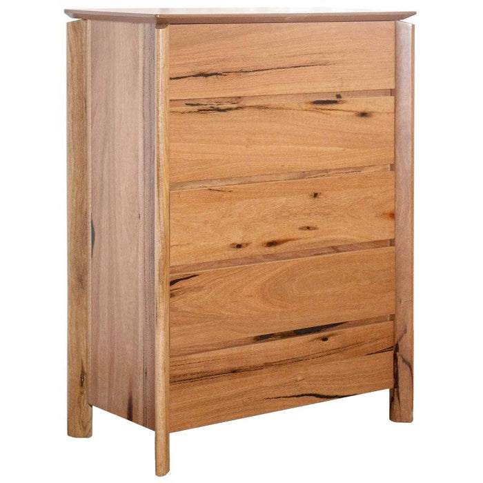 Atherton 5 Drawer Timber Tallboy