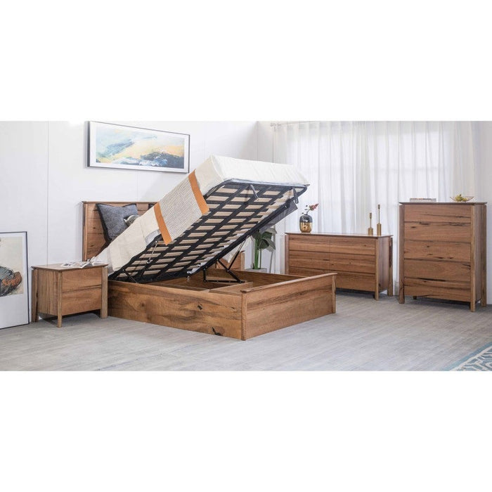 Atherton 5 Drawer Timber Tallboy