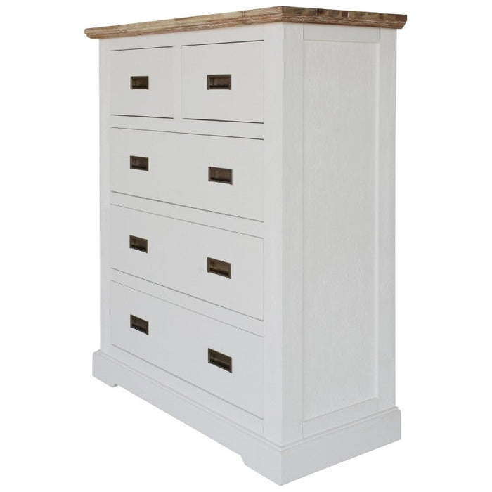 Folkestone 5 Drawers Tallboy