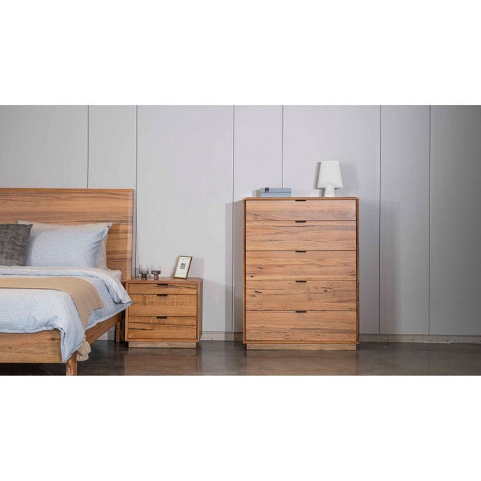 Galway 5 Drawer Timber Tallboy