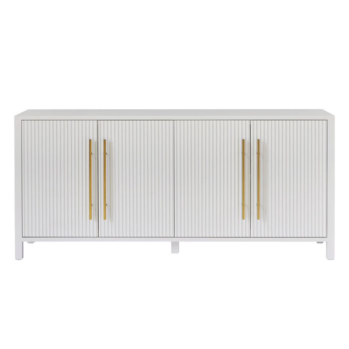 Mayfair 180cm 4 Door Sideboard Buffet , White