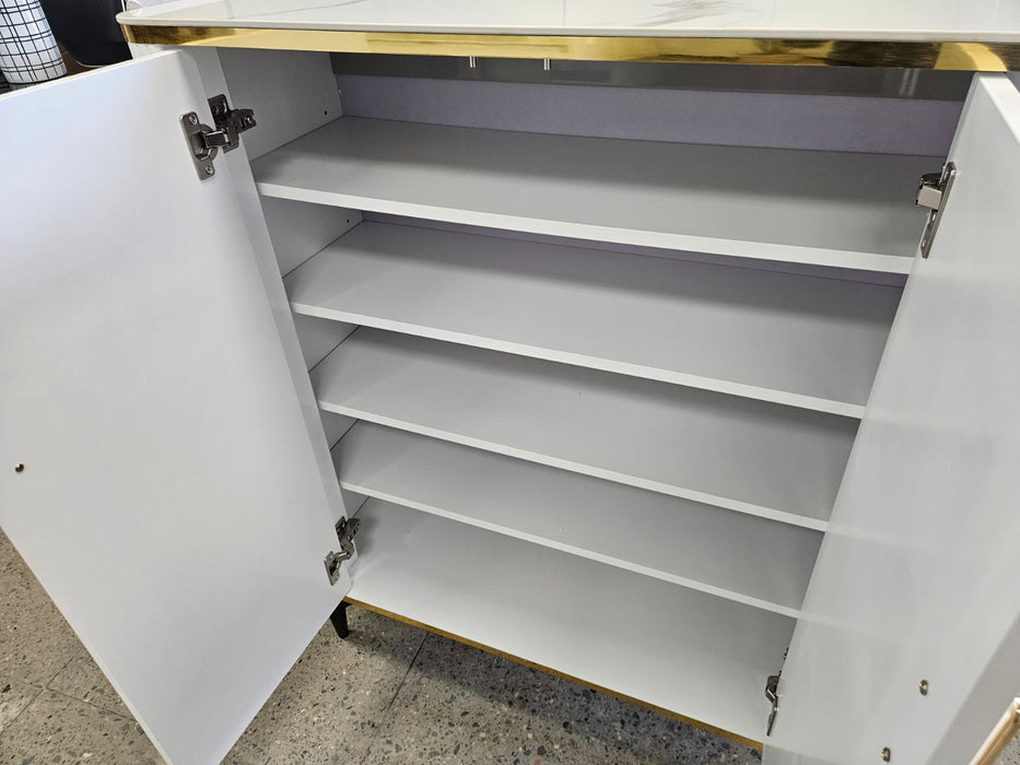 Amarelle 2 Door Shoe Cabinet, ASSEMBLED