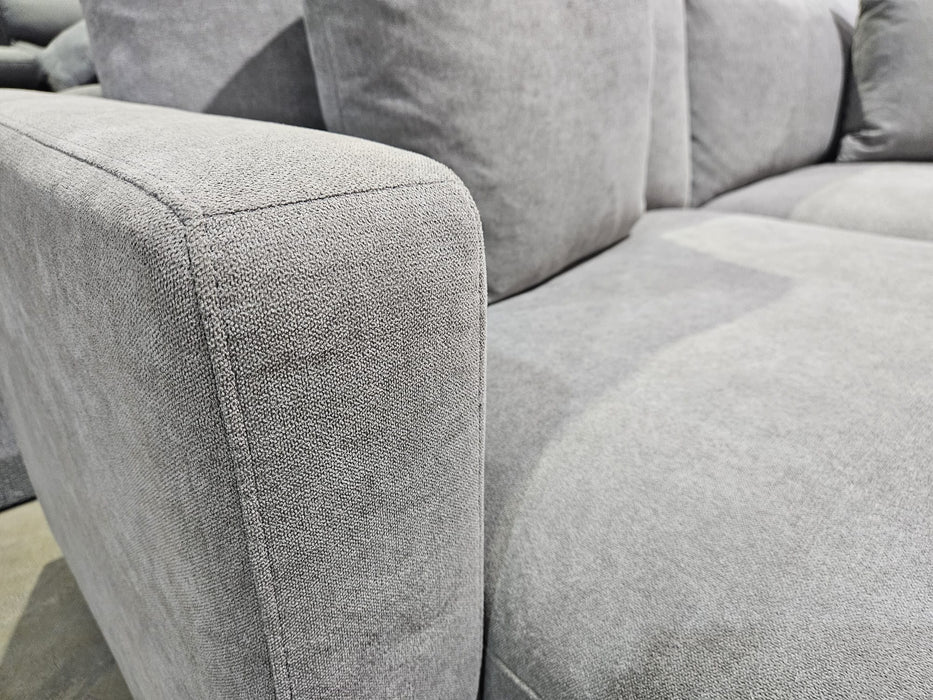 Harvard 5 Seater Corner Lounge - Light Grey