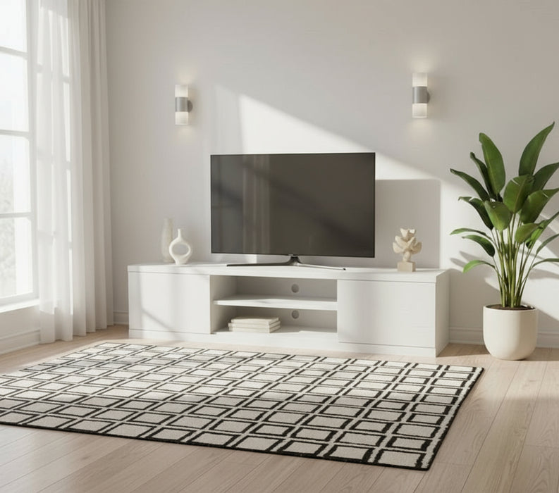 Vivid Solid Wood Entertainment Unit