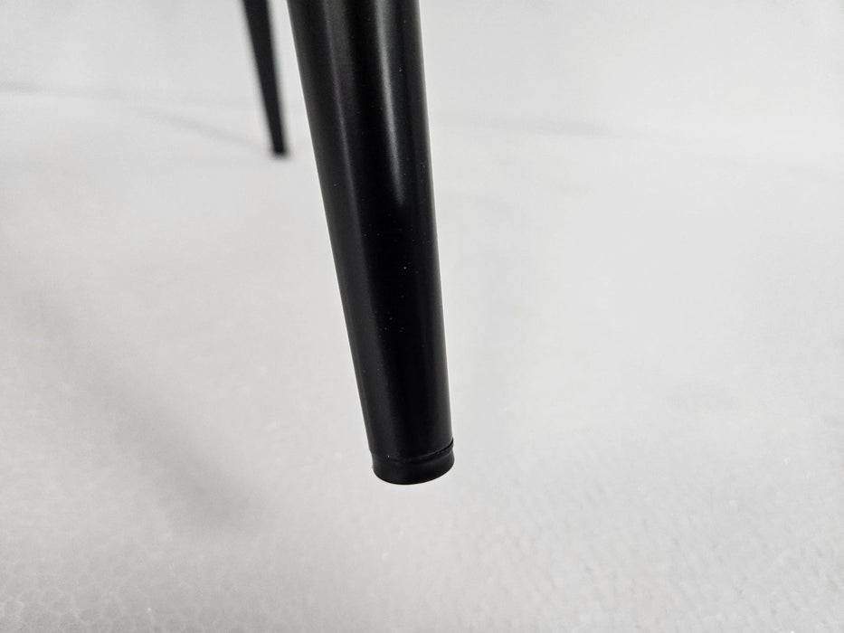 Black Foran Faux Leather Dining Chair