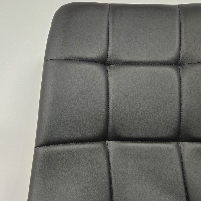 Black Foran Faux Leather Dining Chair