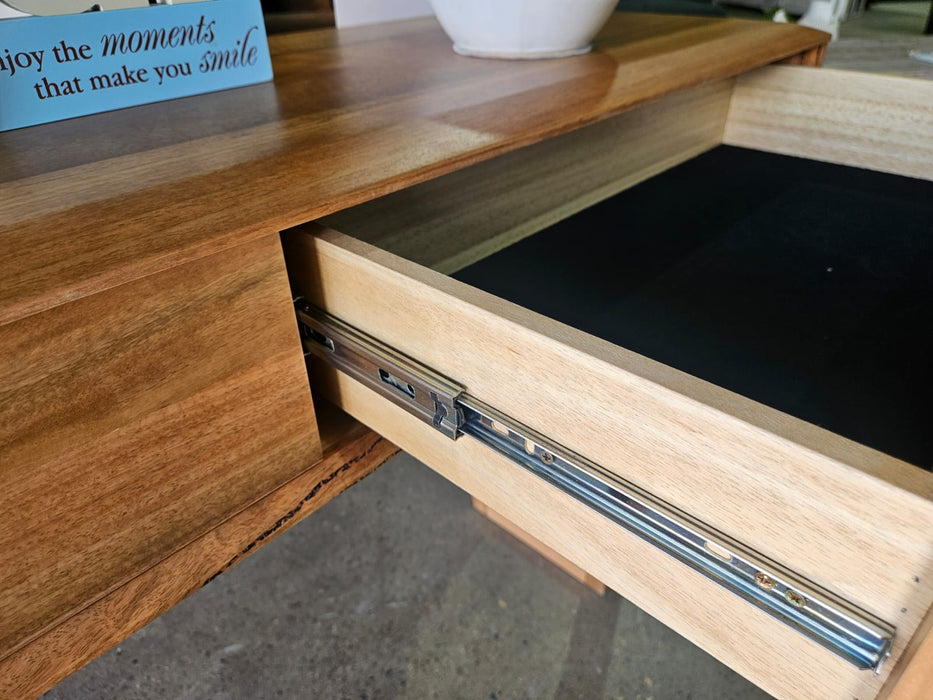 Galway 1.6m 3 Drawer Console Table - Marri Wood