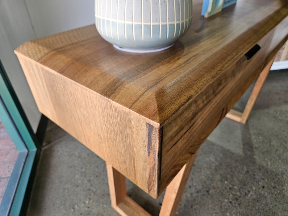 Galway 1.2m 2 Drawer Console Table - Marri Wood