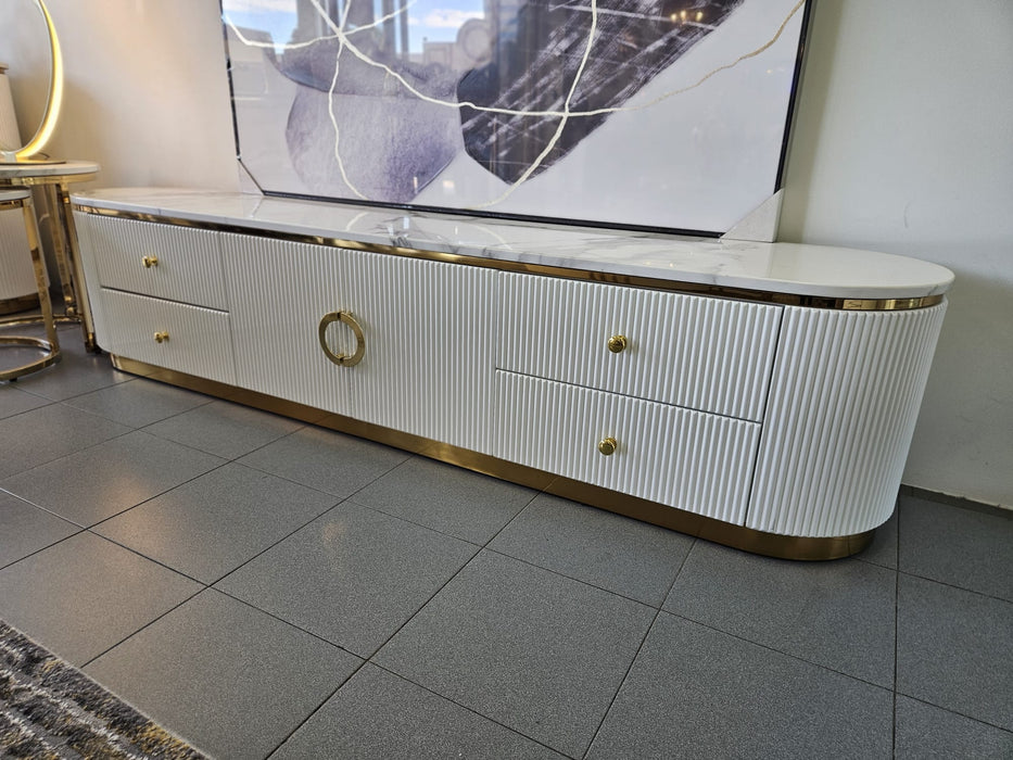 White Amarelle Tv Stand